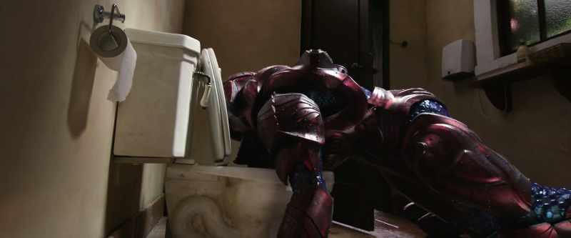 Okay? I solve my problems with my anger and my fists