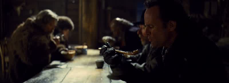 Okay. I'm gonna' cut you loose while we eat