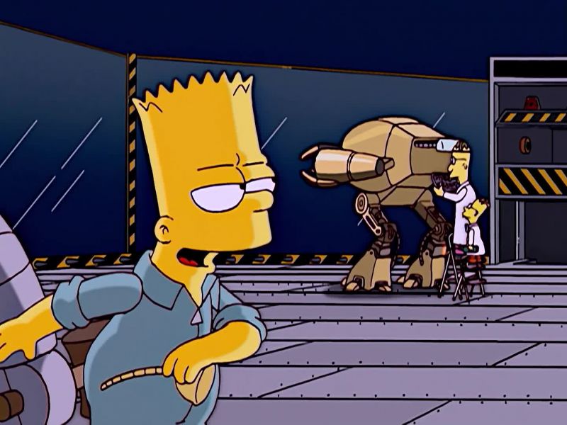 Okay, l've been studying Frink's robot