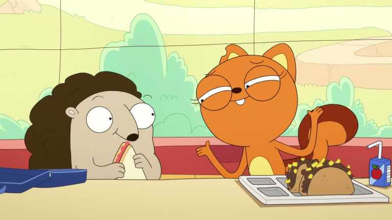 Okay! (munches)