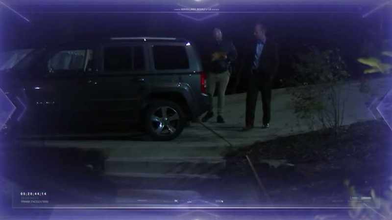 Okay, Nick has identified Nicole's car