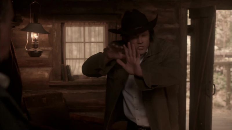 Okay, not a demon. Not a demon. Just a hunter