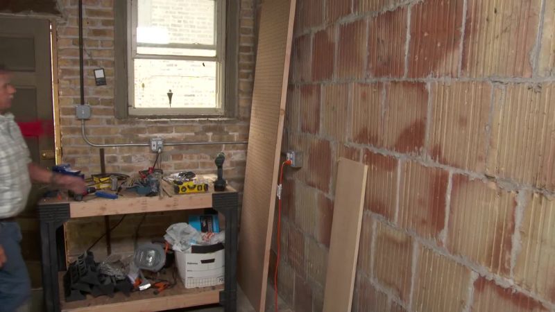 Okay, so now you had this pegboard standing up
