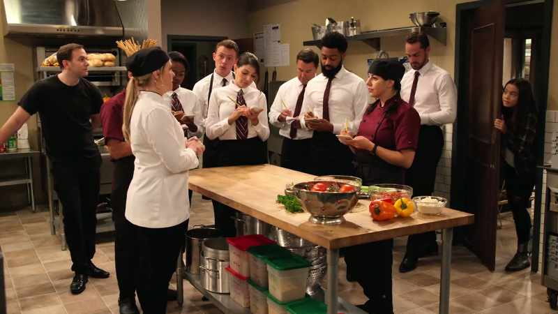 Okay, we open in two hours, so get busy cooking or