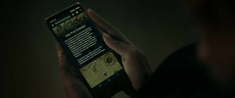 Okay, it says some curses