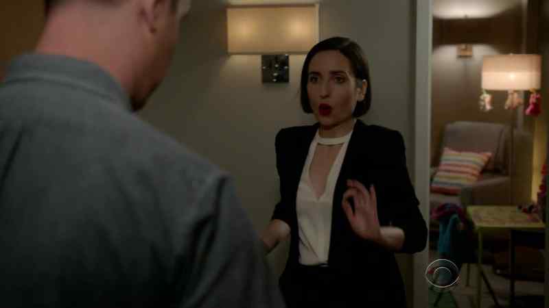Okay. She's wearing her pajamas backwards