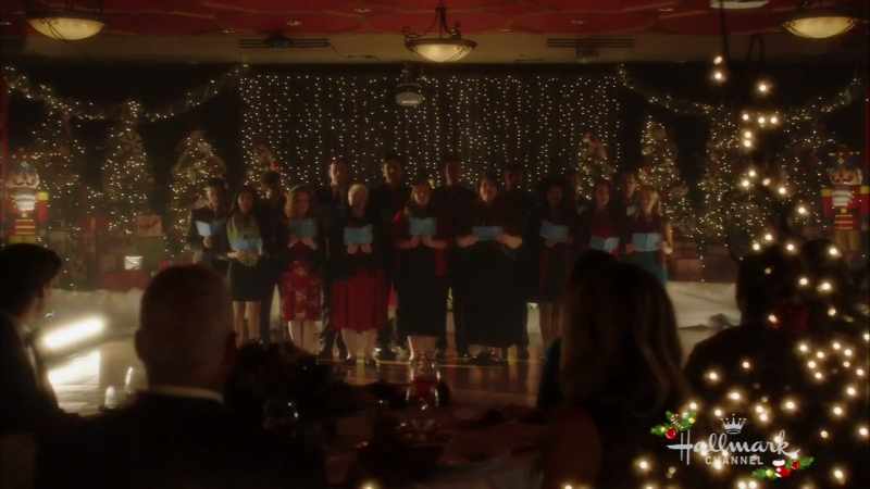 Okay, smile, smile, Christmas spirit