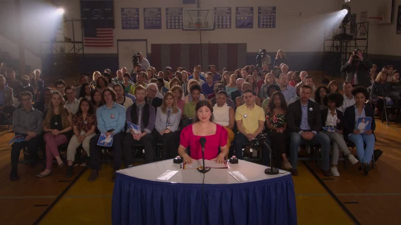 Okay. The candidates will rock, paper, scissors