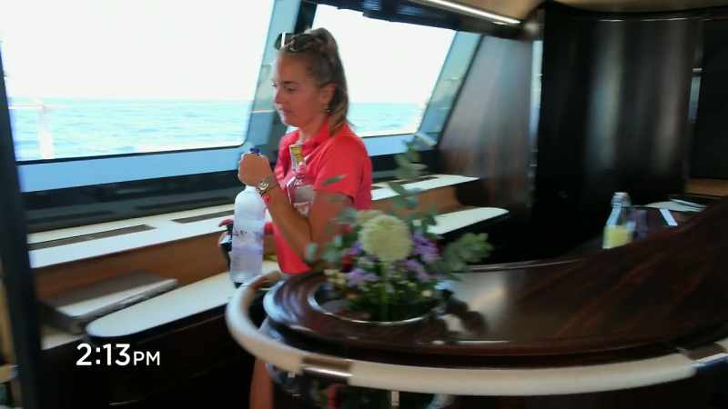 Okay, so what we do is we just watch the sail