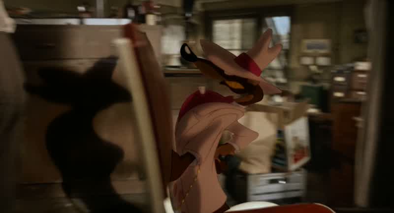 Okay wise guy Where's the rabbitI haven't seen himWhat's in there My lingerieSheesh Valiant