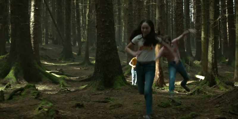 O'KELLY: Three kids go into those woods