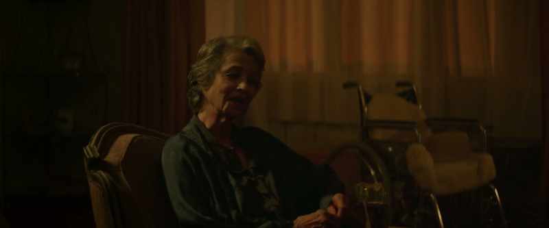 Old woman who wants peace and quiet. (SCOFFS)