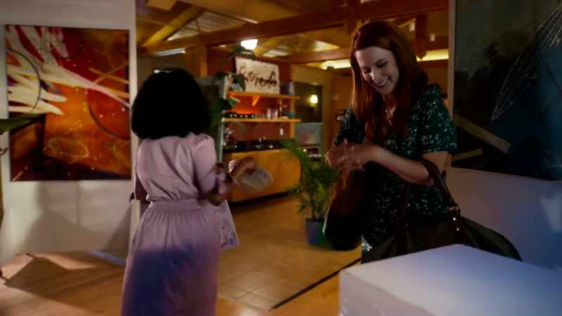 OLIVIA: Oh sure! You know I can test out my software. (BOTH LAUGH)