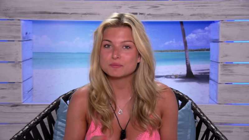 Olivia said last night that she didn't like him