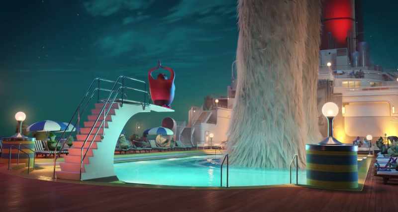 Olympic size swimming pool