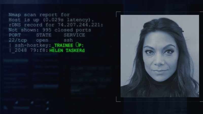 Omega Sector trainee Helen Tasker