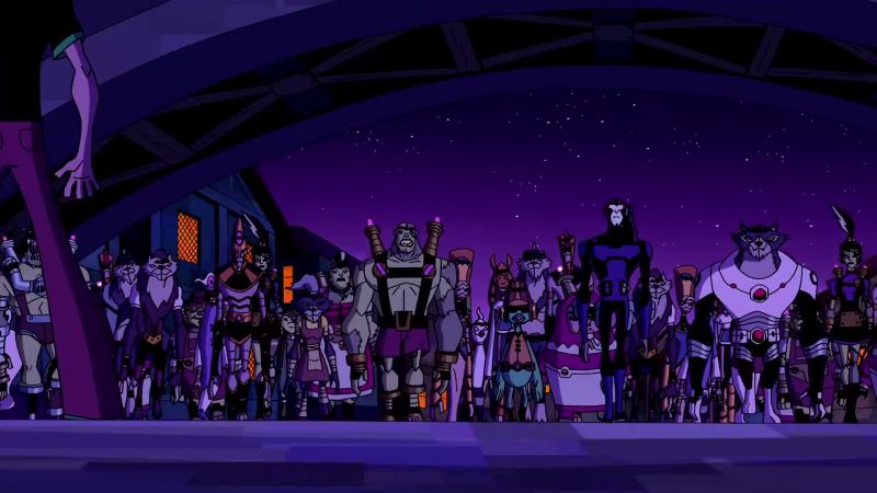 [ OMNITRIX BEEPS ] >> NEW LIFE-FORM DNA ANALYZED