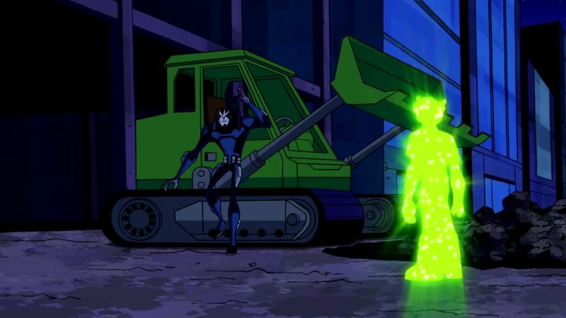 [ OMNITRIX POWERS DOWN ] >> Ben: OKAY, NOW THAT WE GOT
