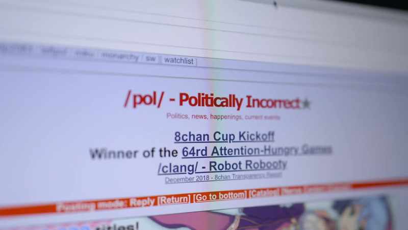 On 8chan, there are hundreds of boards