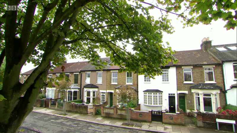 On an ordinary British street