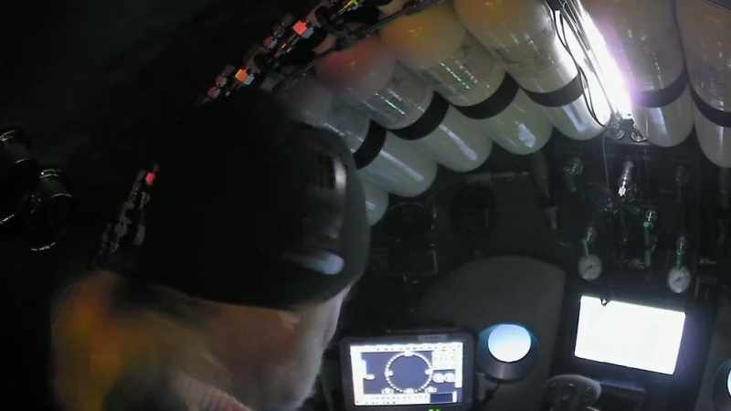 On approaching the stern, I've got a big old sonar return