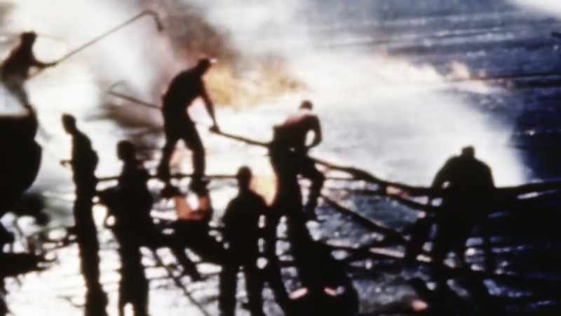 On April 6th alone, three ships are sunk outright