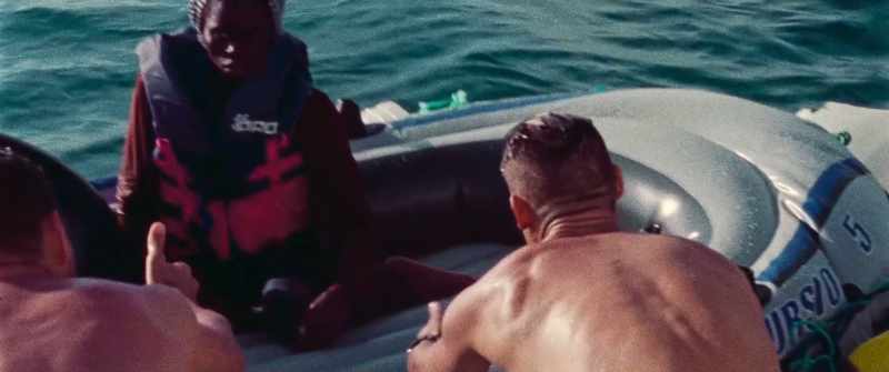 On that boat came a woman