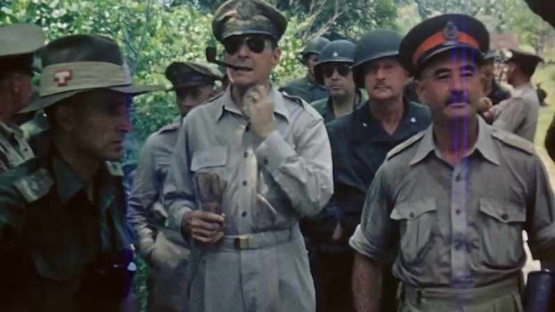 On Borneo in June, he relents