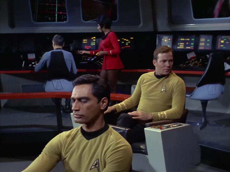 On course, sir. Warp factor 2. - Maintain