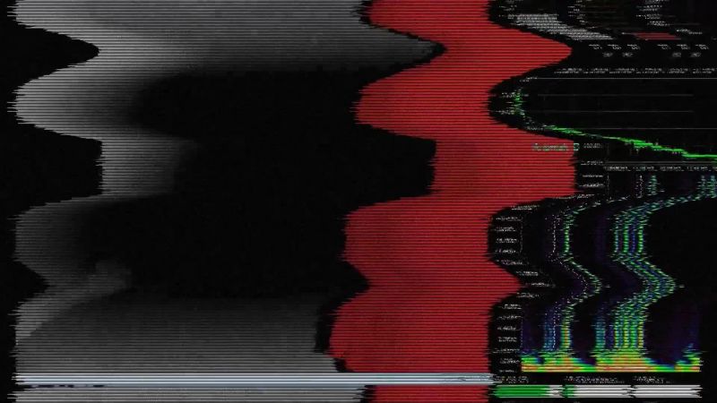 On cue, a floating figure