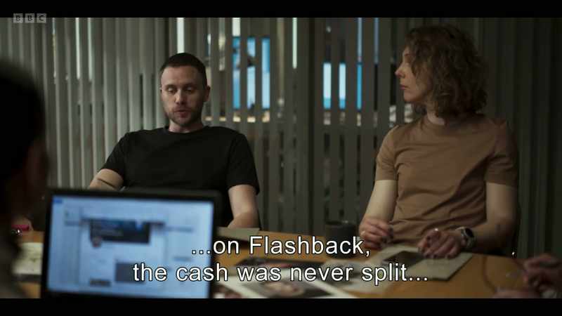 on Flashback, the cash was never split