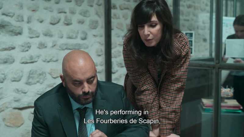 On Fridays, Edmond Lagrange is doing a play
