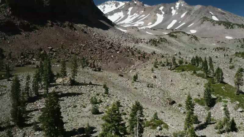 On Mount Shasta