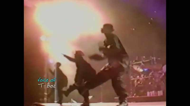 On our first show ever in an arena