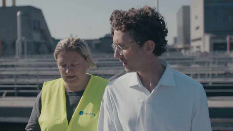On this plan, it's about 70% of Copenhagen's sewage water
