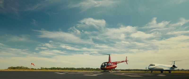 [ON RADIO] Lucky, you are cleared for takeoff