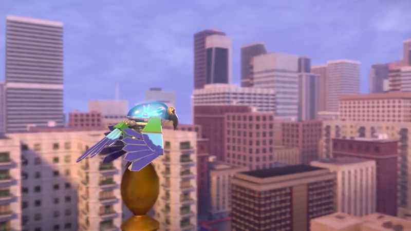 (on speaker) Launch Operation Parakeet! - (whirring)