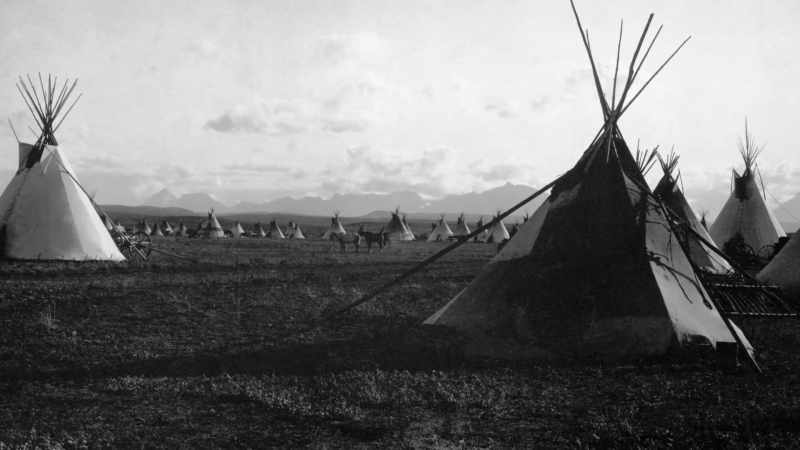 On the Blackfeet reservation