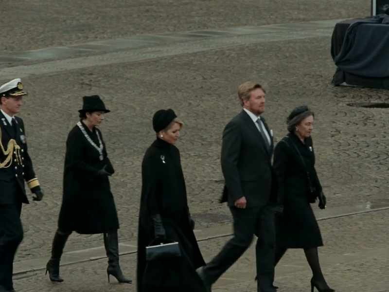 On the last day, Queen Wilhelmina appeared