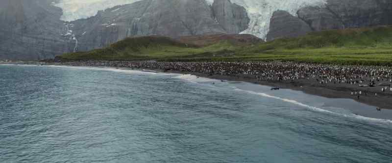 On the other end of the beach