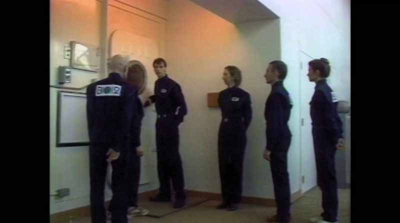 � On the re‐entry day, we were all inside the Biosphere