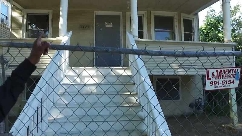 On the third level, the closet on the third level