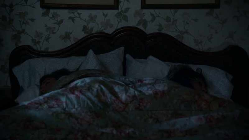 On this very bed