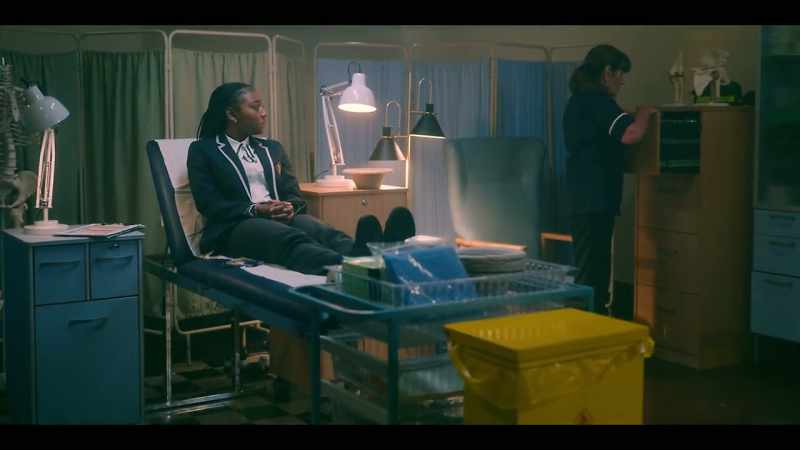 Once Clara's inside