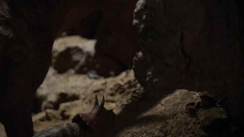 Once he's lined his stomach with clay