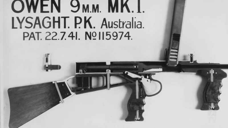 Once the improved Mark-1 Owen gun was ready