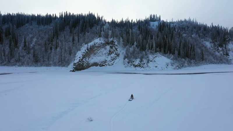 Once the two rivers freeze up