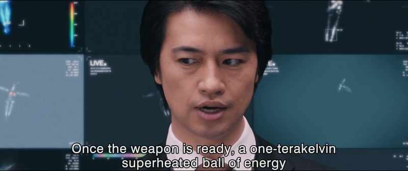 Once the weapon is ready