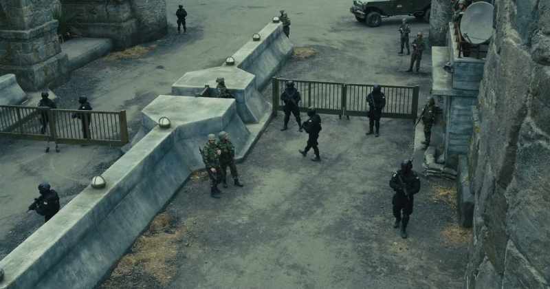 Once through the gate, we'll use you to get through