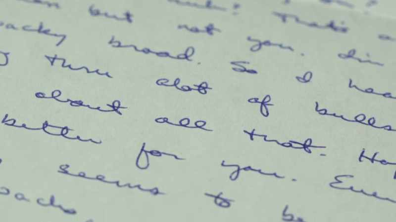 One admirer, Doreen Lioy, wrote 75 letters to him